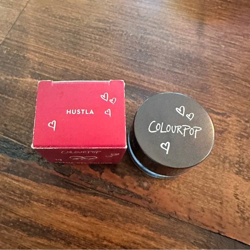 Colourpop Creme Gel Colour Hustla Eyeliner Eye Liner Metallic Black Silver